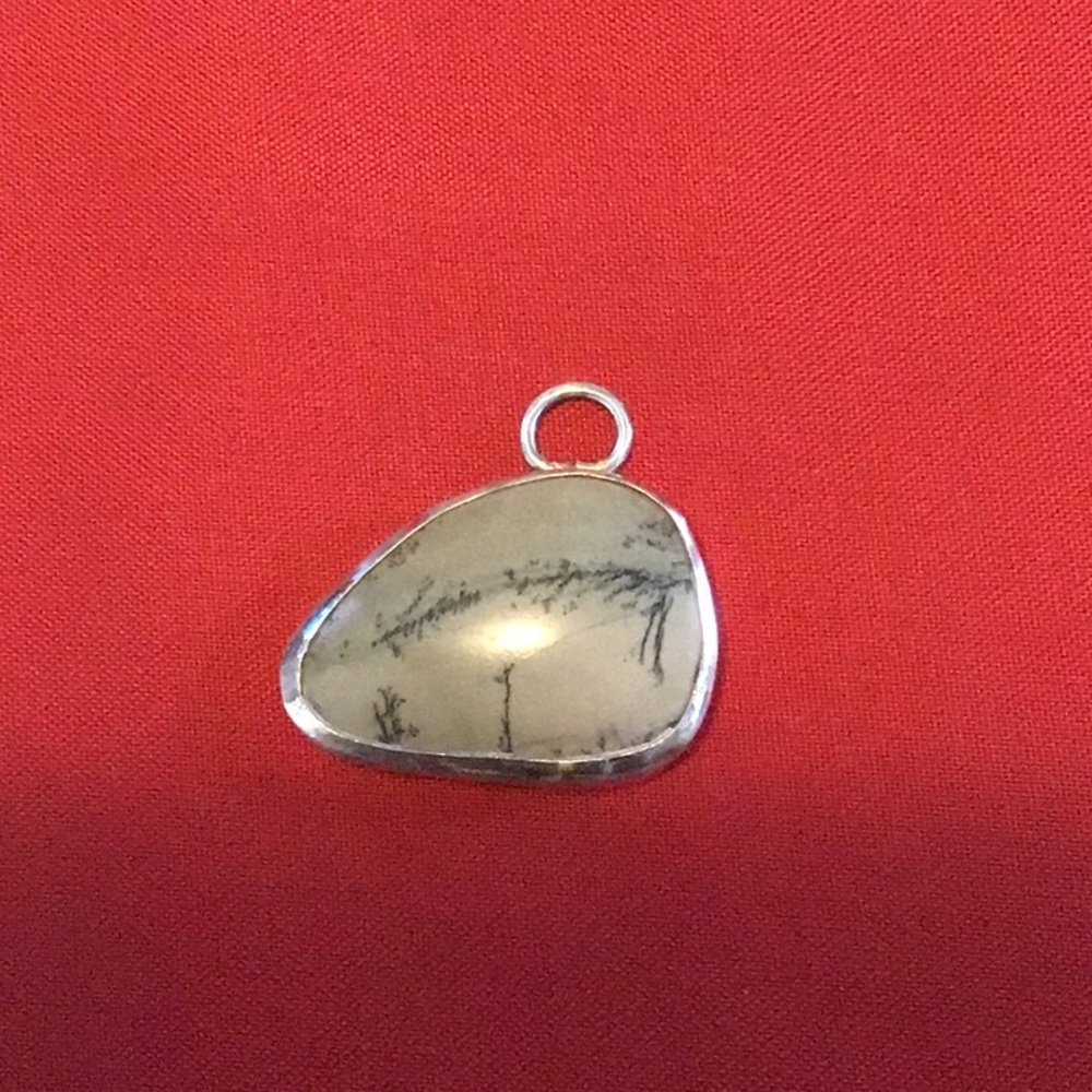 Picture Jasper with sterling silver mount